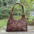 ALLE Hand-Tooled Leather Hobo Bag "LUNA" more Colors