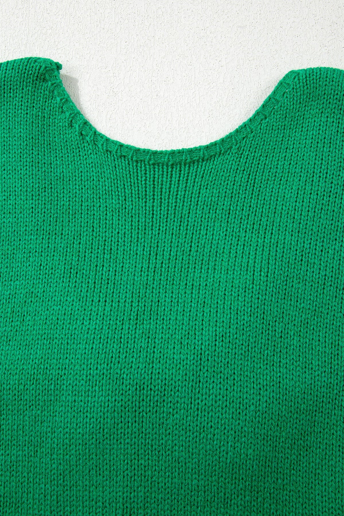 Black Bow Backless Bubble Sleeve Sweater