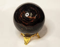 Black Tourmaline & Hematite Sphere - Medium