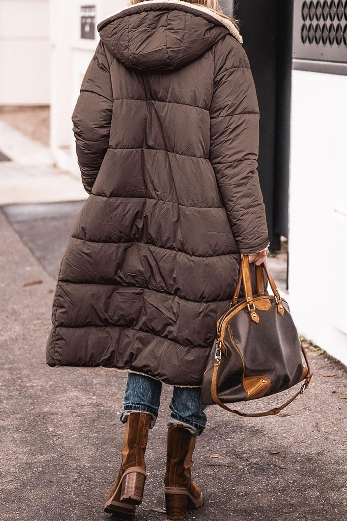 Rancher Fleece-Lined Hooded Jacket – Cozy, Stylish Cowgirl Outerwear for Every Occasion