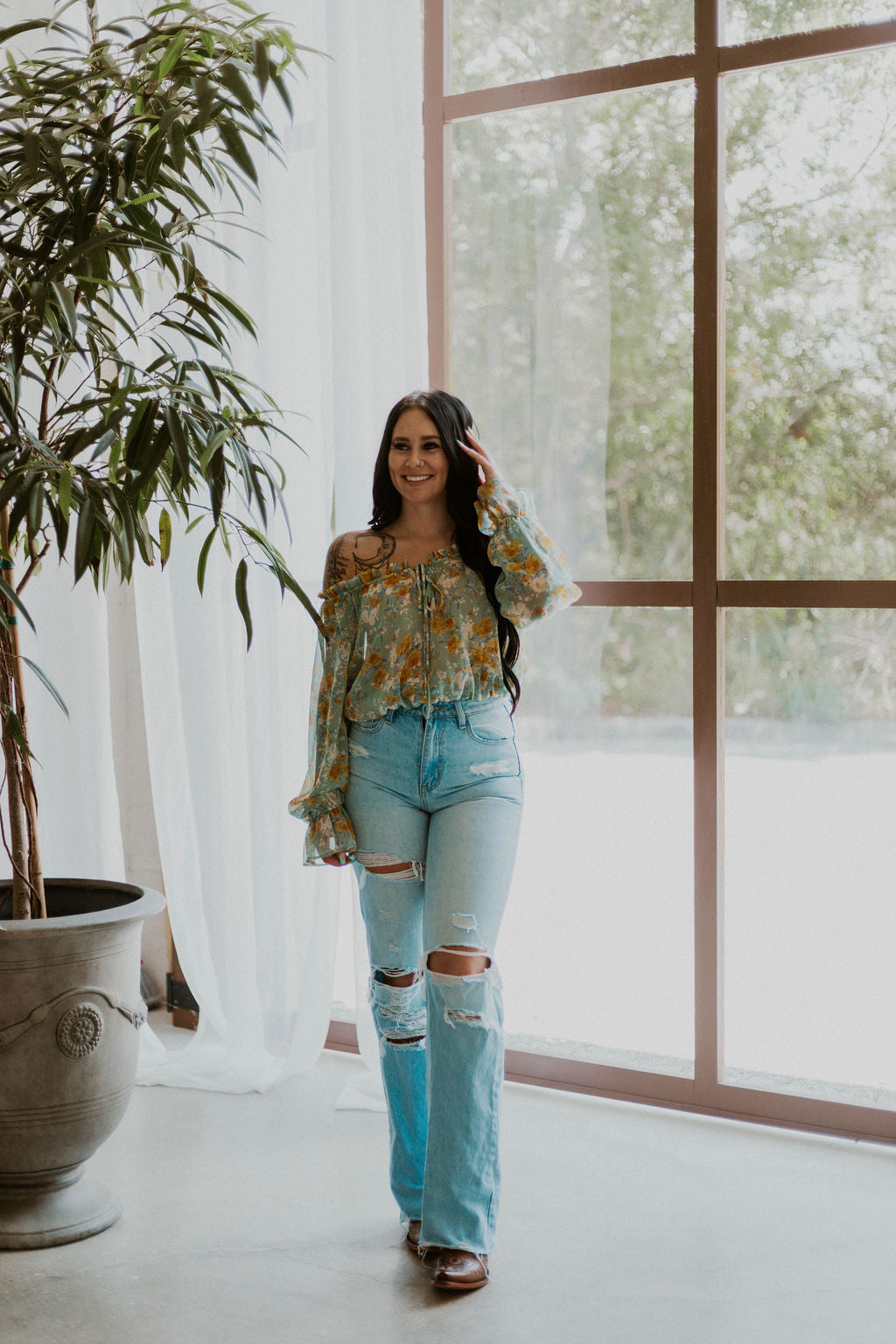 Wild & Floral Top
