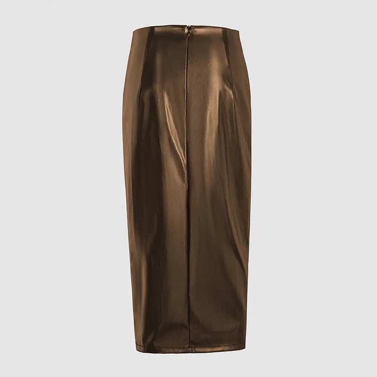 Split hip skirt