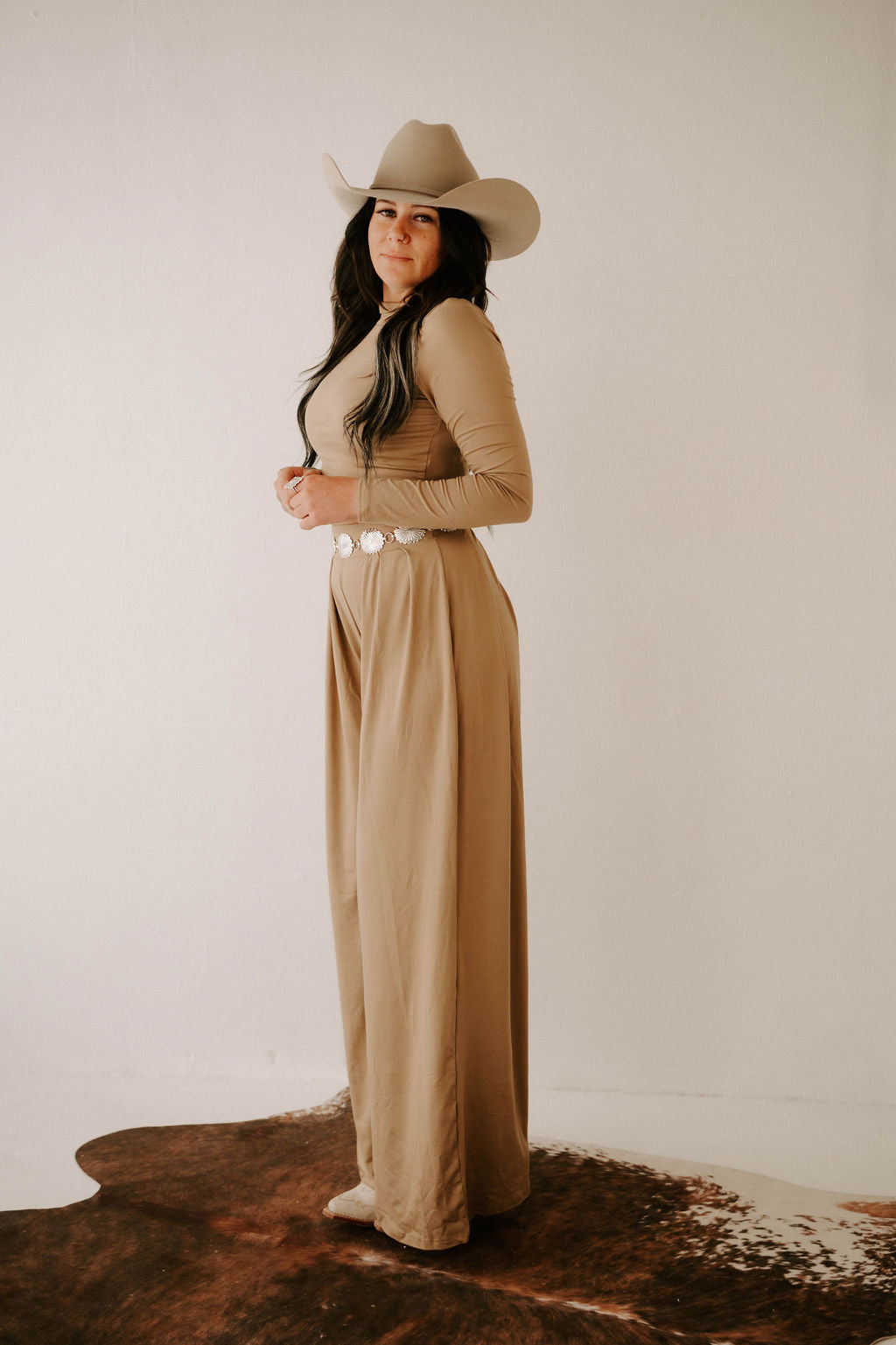 Catalina's Taupe Pant Set