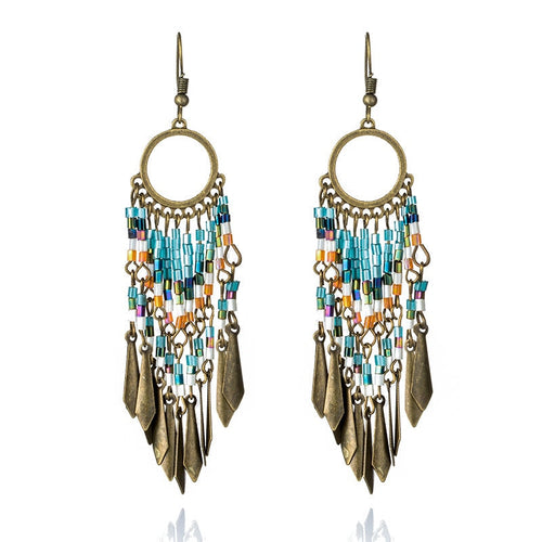 Boho Beaded Dream Earrings