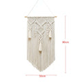 Nordic Macrame Wall Hanging – Cotton Rope Woven Tapestry Boho Home Decor